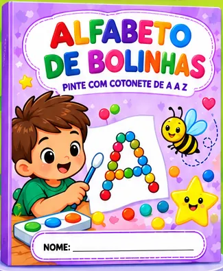 Capa Alfabeto de Bolinhas