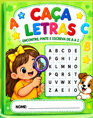 Capa Caça Letras