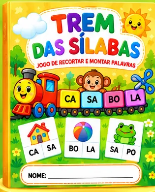 Capa Trem das Sílabas